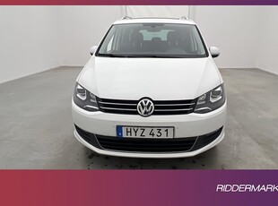 Volkswagen Sharan TDI Premium 7-Sits Pano Eldörr D-Värm Drag