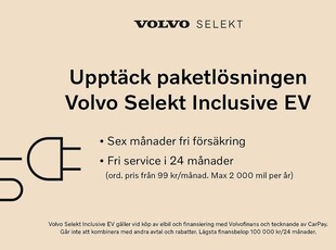 Volvo XC40 P6 Recharge Plus (SELEKT)