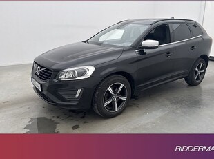 Volvo XC60D4 AWD R-Design Värmare Pano VOC Skinn Navi 2017, SUV