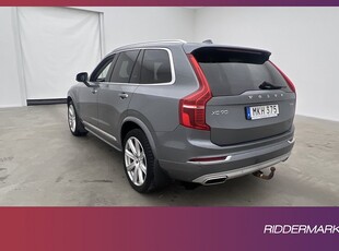 Volvo XC90 D5 225hk AWD Inscription 7-Sits Värm VOC B&W HUD