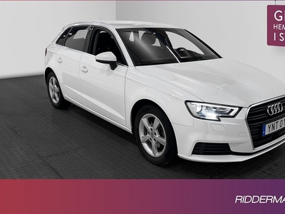 Audi A3Sportback Proline Sensorer Carplay Välservad 2018, Halvkombi