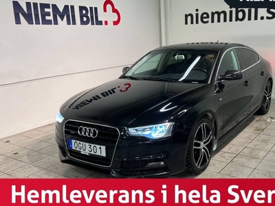 Audi A5Sportback 2.0 TDI AWD S-line Dvärm MoK PDC SoV 2016, Sportkupé