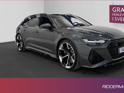 Audi RS6Performance Panorama Dragkrok DRC Matrix 2023, Kombi