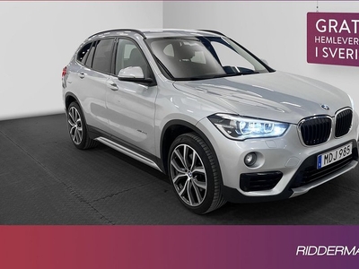 BMW X1xDrive20d Sport line HiFi Sensorer Drag Välserv 2016, SUV