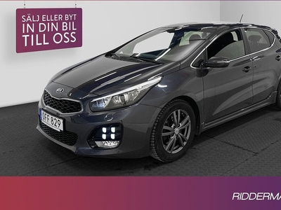 Kia Cee´dCRDi GT-Line Kamera Rattvärme Navi 0,36L mil 2016, Halvkombi