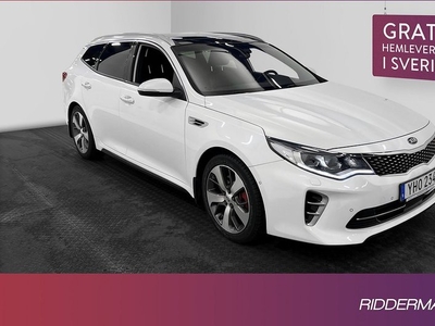 Kia OptimaSport Wagon GT Pano H K Kamera Navi Skinn 2017, Personbil