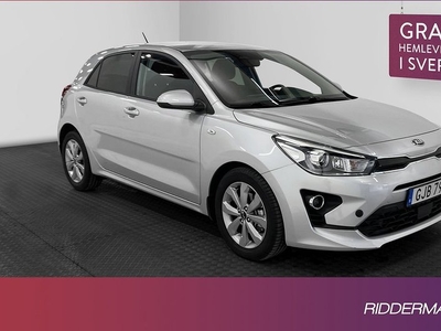 Kia RioAdvance Kamera M&K-Värmare Rattvärm Carplay 2021, Halvkombi