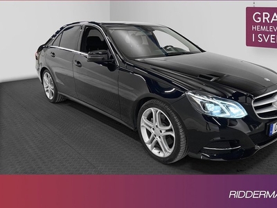 Mercedes E220Benz E 220 CDI Classic Skinn Sensorer Välserv 2014, Sedan