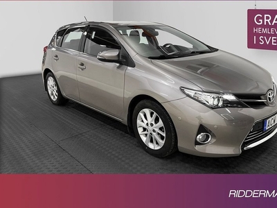 Toyota Auris1.6 Valvematic Comfort Kamera Halvskinn 2013, Halvkombi