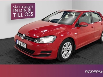 Volkswagen Golf1.6 TDI Farthållare M-värmare 0,3L mil 2014, Halvkombi