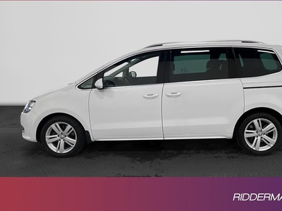 Volkswagen Sharan4M 7-Sits Värmare Bkamera Dragkrok 2018, Personbil