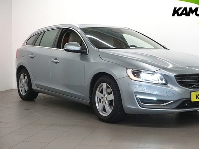 Volvo V60D4 Summum 6. GPS Adaptiv B-kam VoC BLiS Taklucka Drag 2015, Kombi