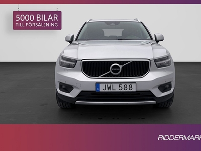 Volvo XC40 D3 150hk Momentum VOC Sensorer Rattvärm Välservad