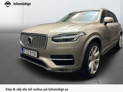 Volvo XC90D5 AWD Inscription 7-SITS PANORAMA B&W 2016, SUV