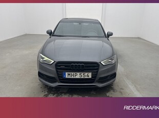 Audi A3 Sedan 2.0 TDI 150hk Q S-Line Pano Sensorer Halvskinn