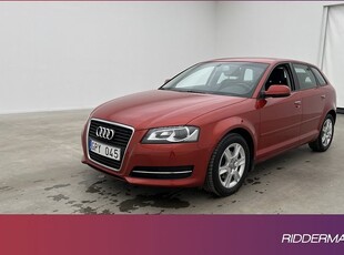 Audi A3Sportback 2.0 TDI En-brukare P-Sensorer 2013, Halvkombi