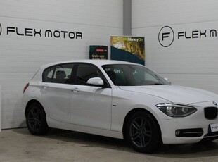 BMW 118d 5-dörrars Sport line Euro 5 Keyless 2013, Halvkombi