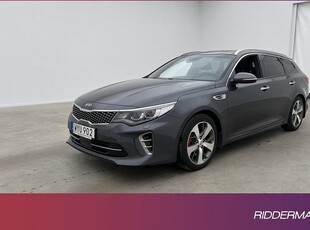 Kia OptimaSport Wagon GT Pano H K Kamera Skinn Drag 2017, Personbil