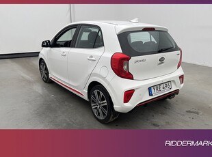 Kia Picanto 1.0 T-GDI 100hk GT-Line M-Värm B-Kamera CarPlay