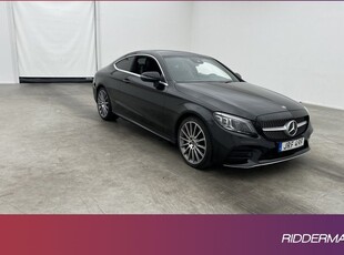 Mercedes C200Benz C 200 Coupé AMG Värmare Pano Kamera 2020, Sportkupé