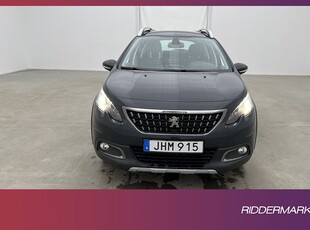 Peugeot 2008 1.2 VTi 82hk Allure Sensorer Farthållare