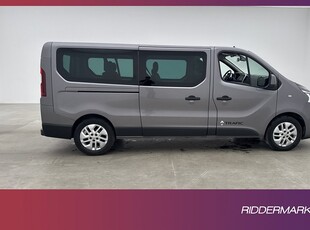 Renault trafic Kombi Lång 145hk Värm Drag Kamera 9-Sits Moms