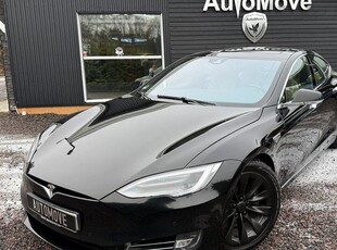 Tesla Model S90D Dual FreeCharge livet ut HVB 2016, Sedan