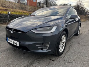 Tesla Model X Long Range AWD 6-SITS RAVEN 1Äg VAT/MOMS