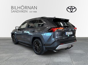 Toyota RAV4 Hybrid AWD-i 2,5 Adventure Dragkrok Vinterhjul Motorvärmare Fots