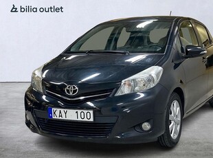 Toyota Yaris1.33 Comfort Backkamera Läder 2012, Halvkombi