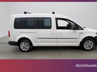 Volkswagen Caddy Maxi Life 2.0TDI Värmare Drag PDC 7-Sits