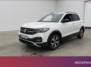 Volkswagen T-Cross1.0 TSI Sensorer Carplay Farthållare 2019, Halvkombi