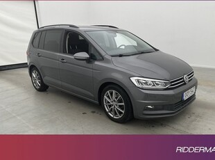 Volkswagen TouranPluspaket 7-Sits D-Värm Kamera Drag 2018, SUV