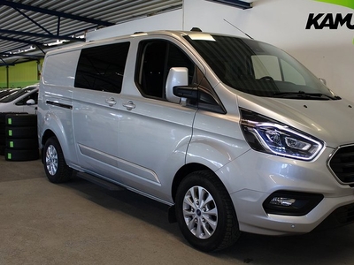 Ford CustomTransit 340 Crew Van 2.0 EcoBlue 6-Sits 2020, Minibuss