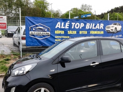 Kia Picanto5-dörrar 1.0 MPI GLS Euro 5 ny besiktad ny serv 2012, Halvkombi