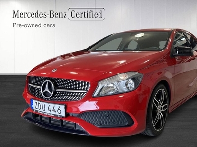 Mercedes A180Benz A 180 AMG Line V-Hjul 2018, Halvkombi