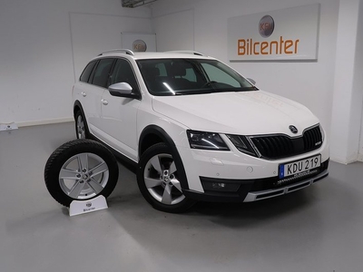 Skoda OctaviaScout 2.0 TDI 4x4 V-Däck ingår Drag-Navi-Kamera-Värmare-Canton 2019, Crossover