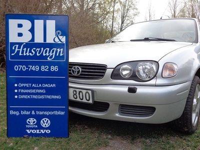 Toyota Corolla VersoCorolla LB 1.6 AC KYLER BRA BRA DÄCK INBYTE 2001, Kombi