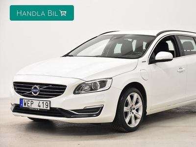 Volvo V60D6 AWD Plug-in Hybrid Drag Navi D-Värm 2014, Kombi