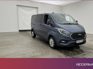 Ford CustomTransit Crew Van L2 Ny-Kamrem Värmare Drag 2019, Minibuss