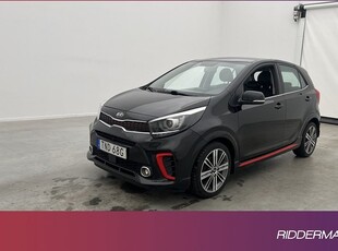 Kia Picanto1.0 T-GDI GT-Line Skinn Kamera CarPlay 2019, Halvkombi