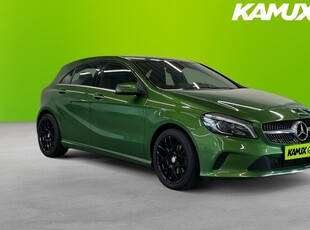 Mercedes A200Benz A 200 d Elbaltgrön PDC Apple carplay 2017, Halvkombi