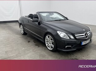 Mercedes E250Benz E 250 Cabriolet AMG Sport Navi Skinn 2011, Cab