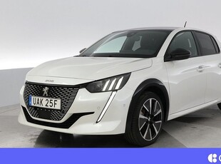 Peugeot e-208GT Pack Adap.Fart Navi Värmepump Kamera 2022, Halvkombi