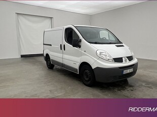 Renault Trafic2.0 Värmare Dragkrok PDC V-inredd 2xDörrar 2013, Minibuss