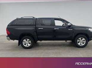 Toyota Hilux2.4 4WD Dragkrok Diff B-Kamera 1-Brukare 2016, Pickup