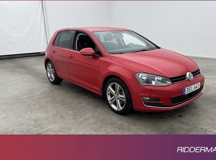 Volkswagen Golf1.4 TSI Sensorer Alcantara Lågskatt 2014, Halvkombi