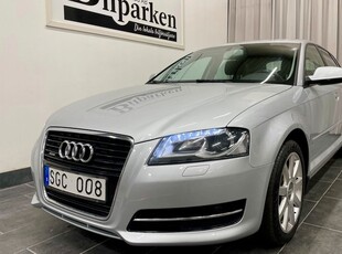 Audi A3Sportback 2.0 TDI quattro Attraction, Euro 5 2012, Halvkombi