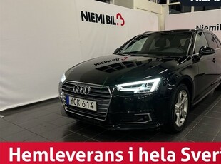 Audi A4Avant 2.0 TDI quattro Dvärm Drag SoV AdaptivF 2018, Kombi