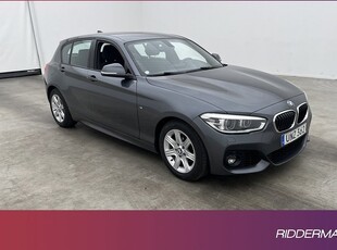 BMW 118i M Sport Sportstolar P-Sensorer 0.51L Mil 2017, Halvkombi